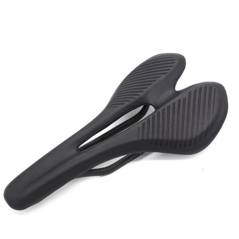 

Bike Saddles Ultralight Carbon Saddle Super Flow MTB Road Race Bicycle Leather Parts Uper Light Cushions