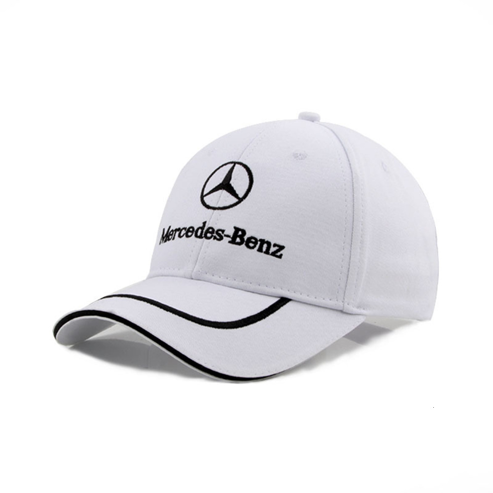 

Embroidered Korean Cap Mercedes Benz Baseball Fans Hat 4s Shop, Black;white