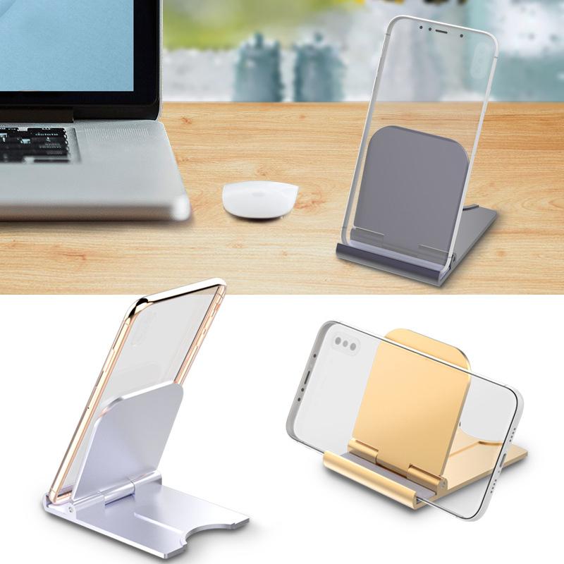 

Cell Phone Mounts & Holders Adjustable Portable Stand Foldable Tablet Mount Holder Cradle Dock Apply To 4-7.9 Inch Smart
