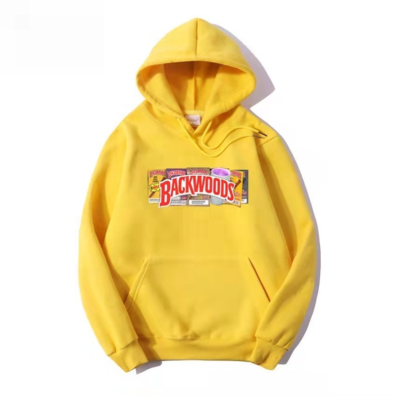 

2020 spring and autumn new backwoods printed sportswear men' hip hop Hoodie sweater set, White
