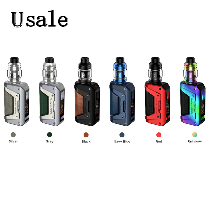 

Geekvape Aegis Legend 2 Kit 200W L200 Mod with 5ml Z Subohm 2021 Tank Updated Tri-proof Technology Smaller Lighter Vapor System 100% Original, Navy blue