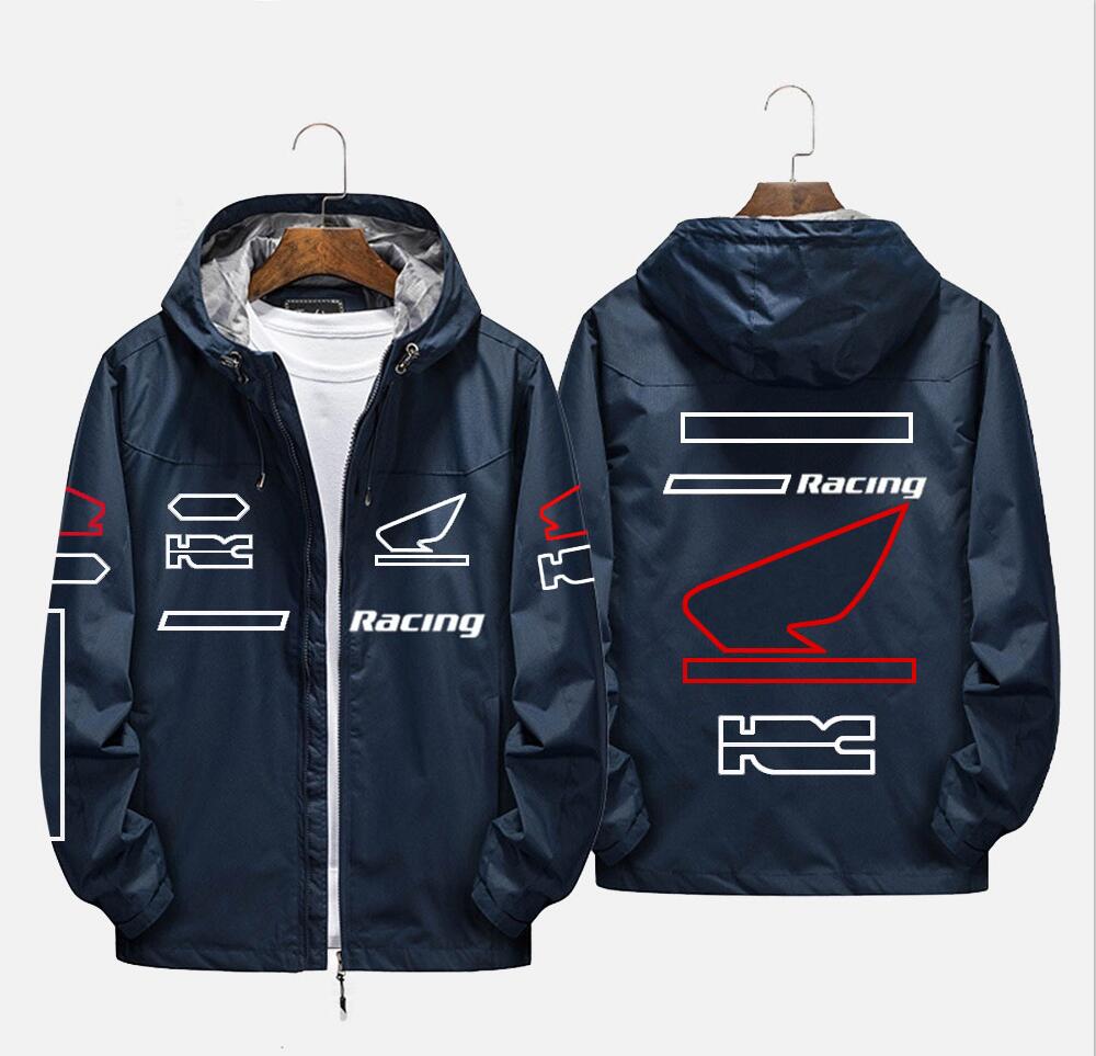 

F1 racing suit long-sleeved jacket windbreaker spring autumn winter team 21 new jacket staff uniform sweater customization