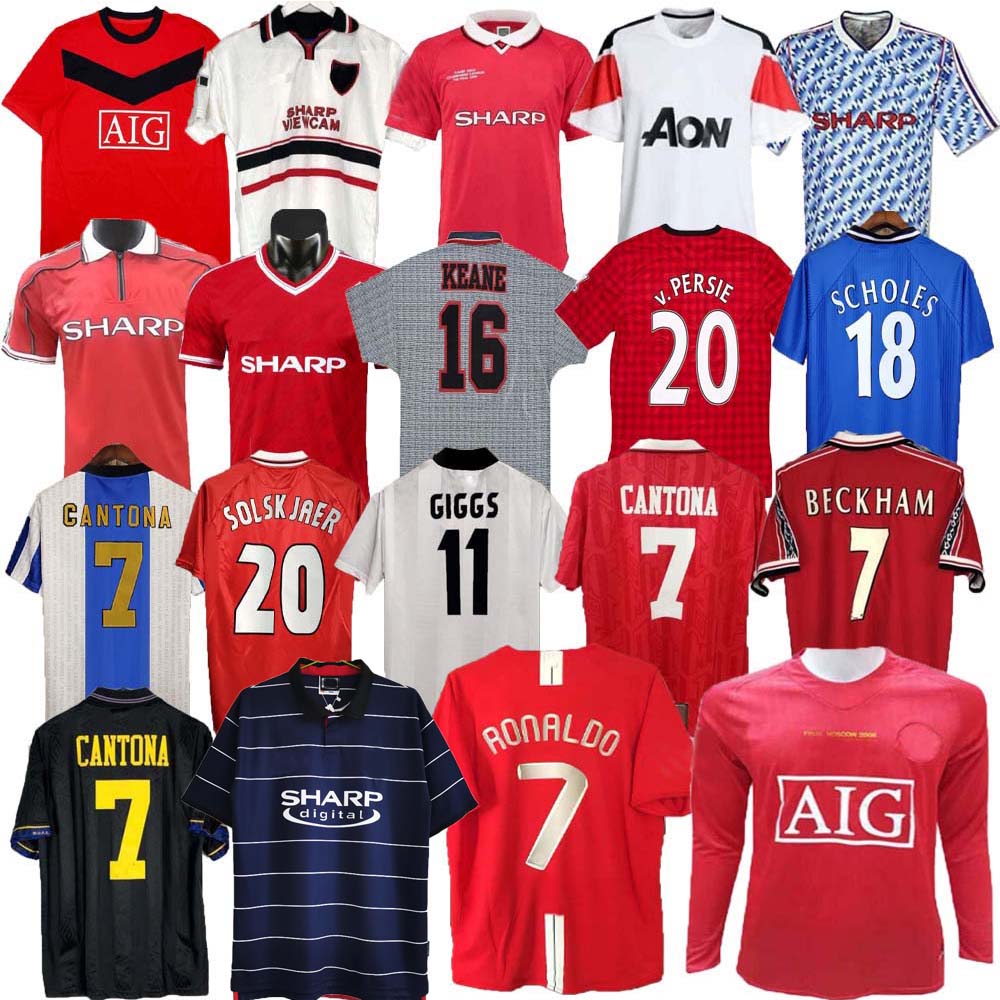

1999 2000 1983 Manchester Retro Soccer Jersey 1992 2006 2006 MAN 08 94 98 99 86 88 1990 2002 United V.Nistelrooy GIGGS Beckham Ronaldo Cantona Away Solskjaer Shirts, 99/00 away