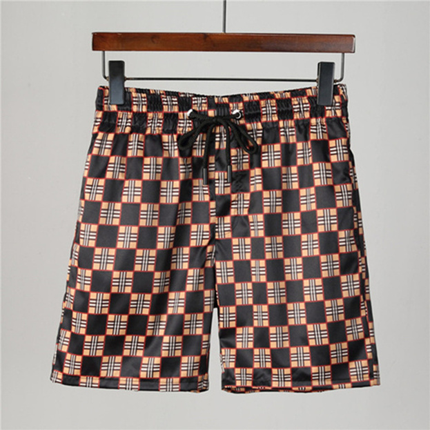 

21 Summer New Fashion Waterproof fabric Designer Men Beach Pants Mens Board Shorts Men Surf Shorts Swim Trunks Sport Shorts, White;black