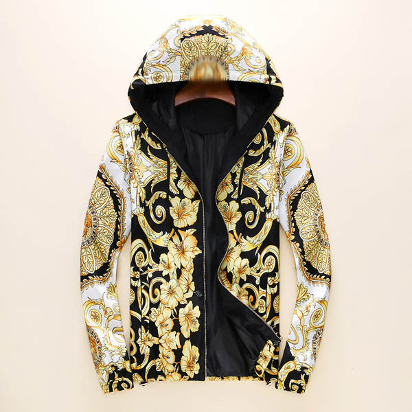 

2021 Men's jackets European luxury Classical aristocratic style high quality Hoodie fashion printing outerwear casual outdoor zipper spring autumn Windbreaker, Multi