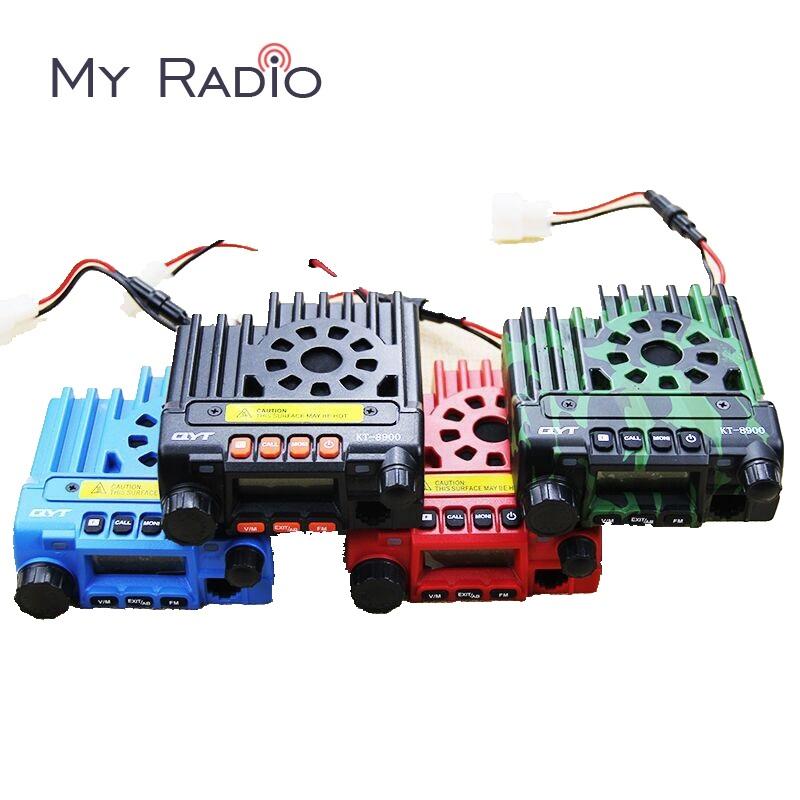 

Walkie Talkie QYT KT8900 Mobile Radio Dual Band Transceiver 25W Transmit Power U/V Mini Car Amateur Commercial Public Taxi Intercom