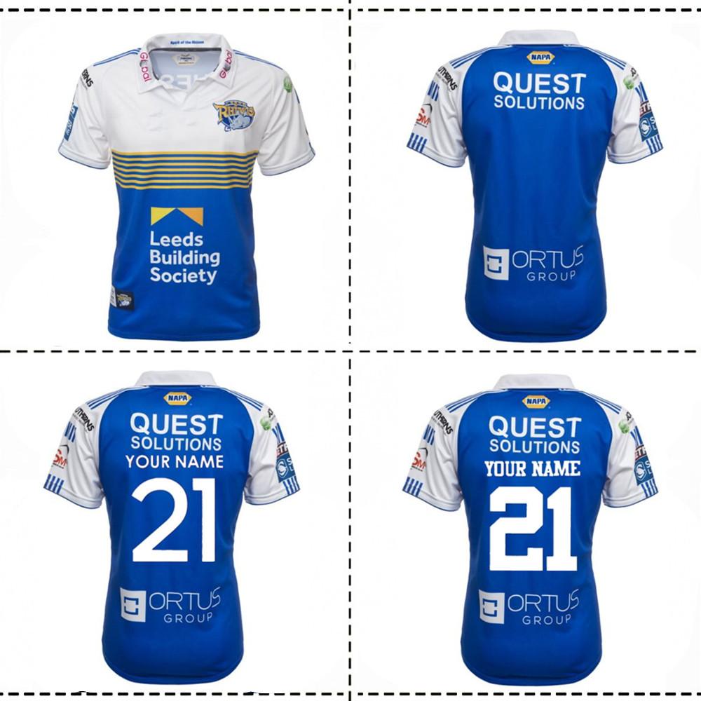 

LEEDS RHINOS 2021 MEN'S HOME RUGBY JERSEY size S--5XL, Black