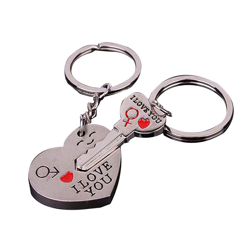 

Keychains Wedding Stylish Metal I Love You Accessories Gifts Jewelry Birthday Sweetheart Valentine Day Couple Key Ring