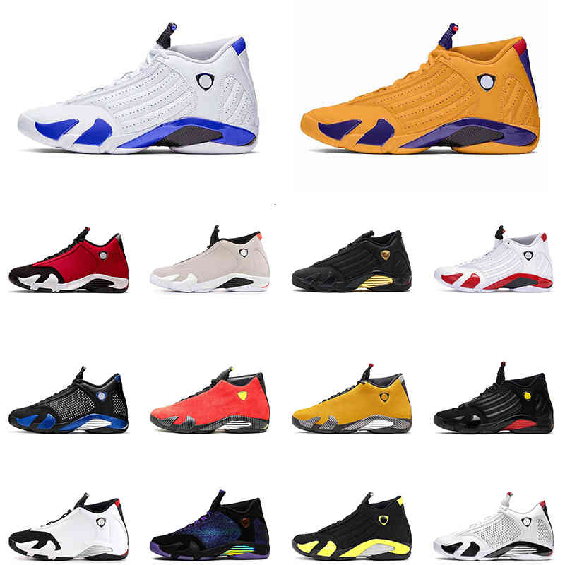 

14 XIV Mens Basketball Shoes 14s Hyper Royale Gym Red Doernbecher Candy Cane Last S outdoor sneaker men trainer, University gold