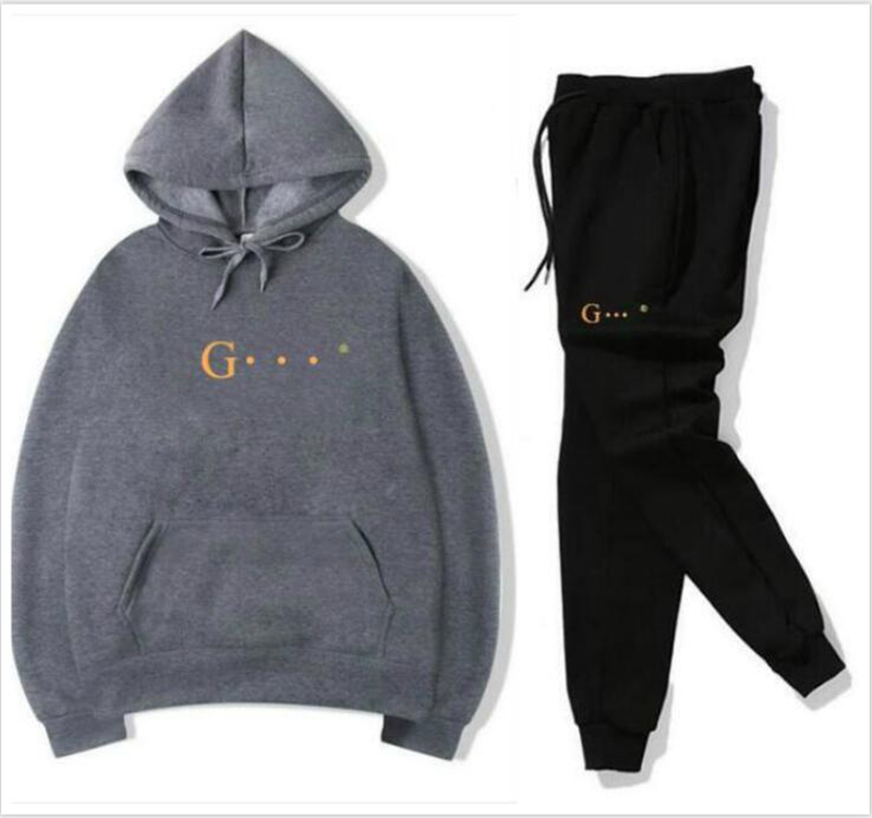 

high quality Mens Tracksuits Designer Men's Jogging Suits g& # 85cci Hoodies Sweaters Spring Autumn Homme Femme Casual Sportswear Sets, Gray