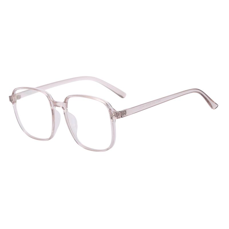 

Fashion Sunglasses Frames Men And Women TR90 Oversized Glasses Lightweight Square Full Rim Eyeglasses Frame For Prescription Lenses Myopia R