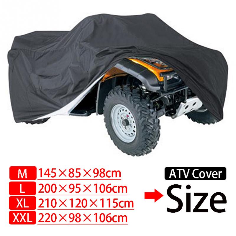 

190T Waterproof Dustproof Anti-UV Quad Bike ATV Cover for Polari s Can-Am Kawasaki