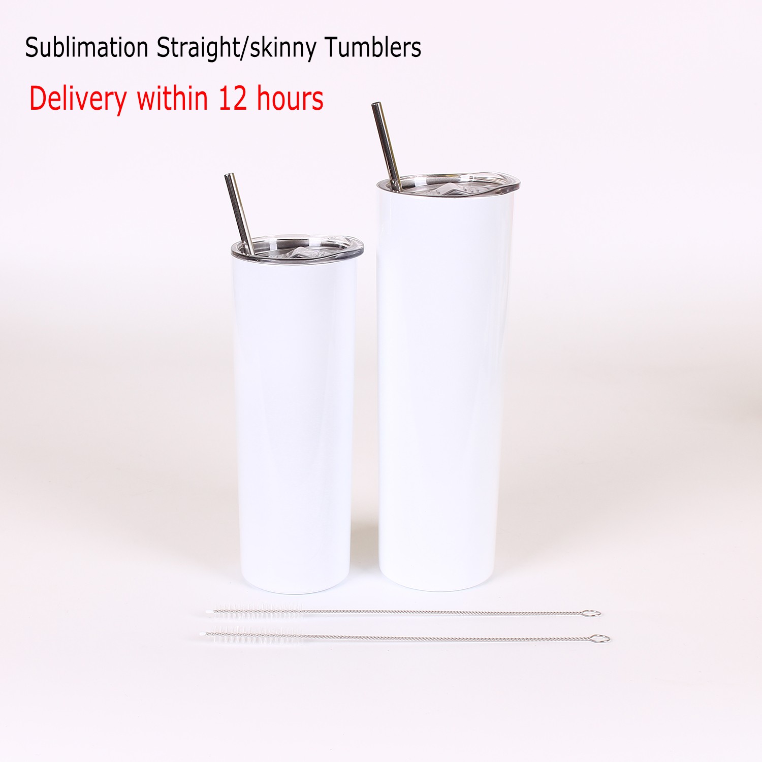 

20oz DIY sublimation skinny mug stainless steel slim straight tumblers vacuum insulated travel cup ZYY
