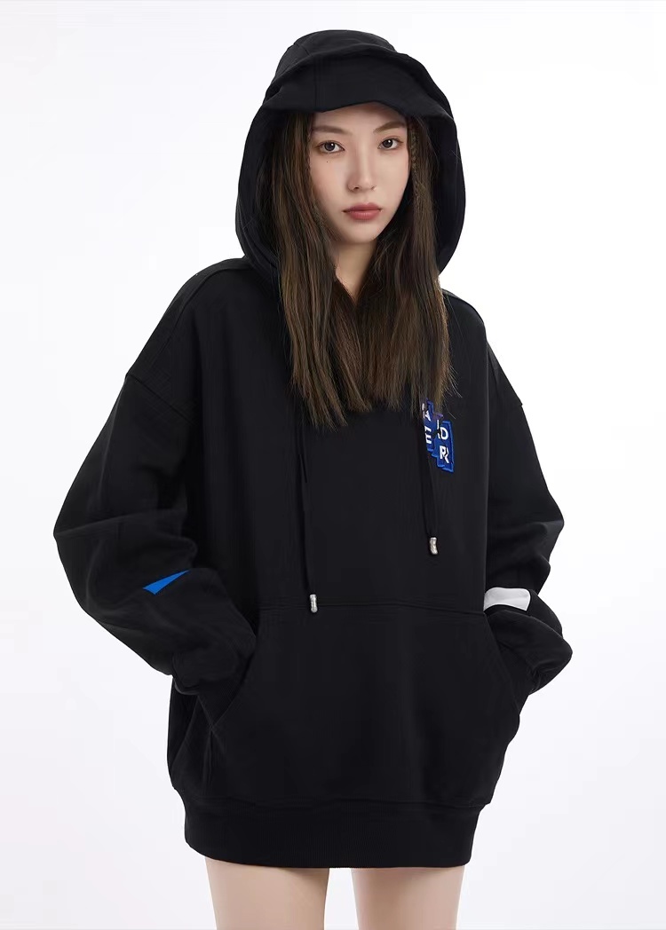 

Ader error 6th Anniversary Embroidered Hoodie 1:1 High Quality Men's Sweatshirt Crack Letters Men's Women's Loose Top OS Jacket, Gray