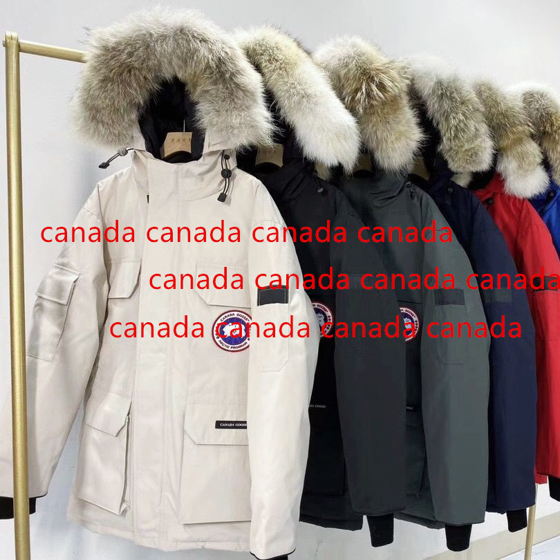 

Canada Down goose vest Jackets Canadian Style gooed Jacket coats Women Hooded High Quality Embroidery White Men's Outerwear