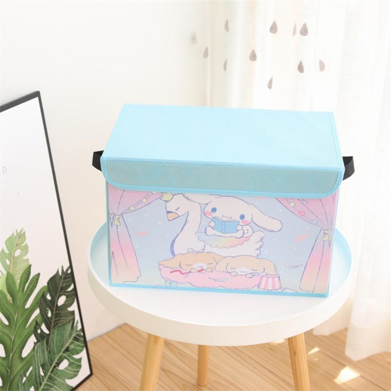 

Cosmetic Bags & Cases Cartoon Makeup Bag Twin Stars Storage Box With Lid Non-woven Home Finishing Underwear, As picture show