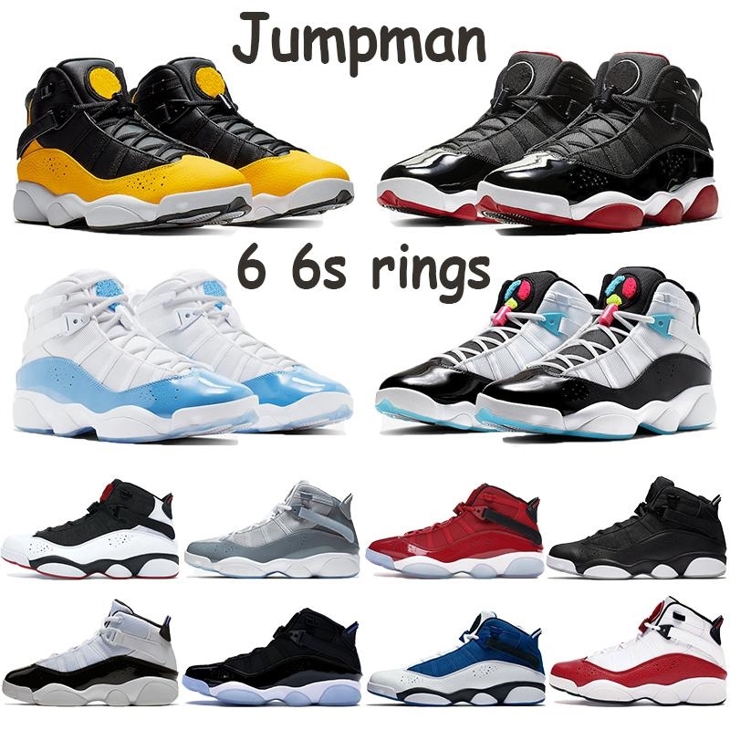 

Jumpman 6 6s rings unc taxi mens basketball trainers south beach bred concord cool grey gym red black ice team royal men shoes