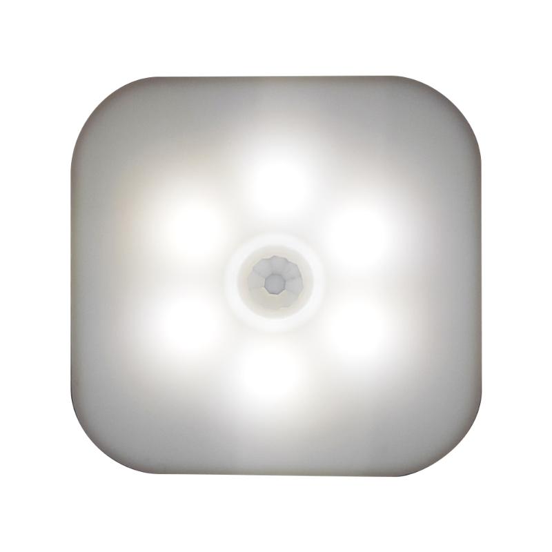 

Night Lights Smart Motion Sensor Light Wall Plug Bedside Lamp LED Staircase Closet Aisle Bathroom For Hallway Pathway