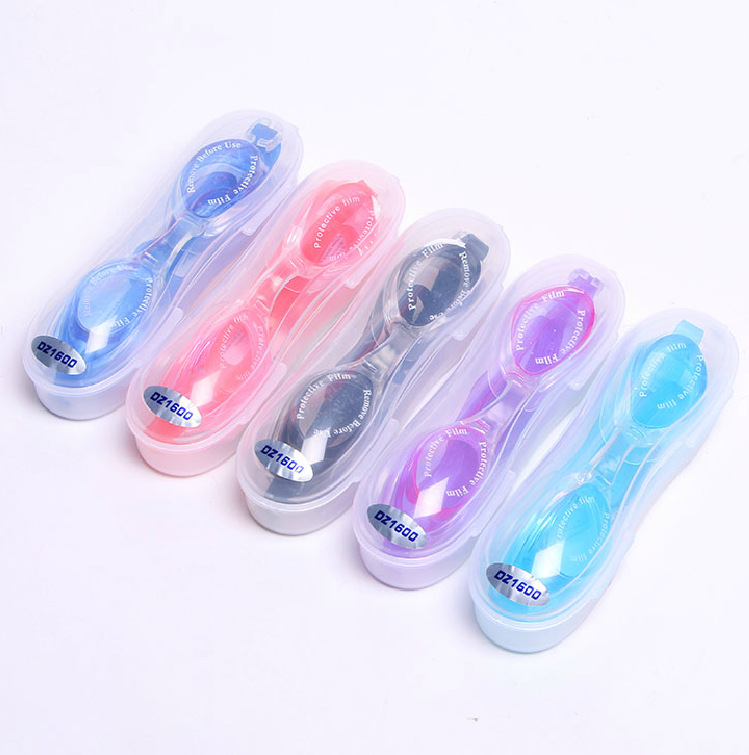 

Party Favor Children Swimming Goggles Big Box Color Mix Girl Boy Eyeglasses Waterproof Fog Proof Swim Pool Glasses Fit Birthday Party Gifts