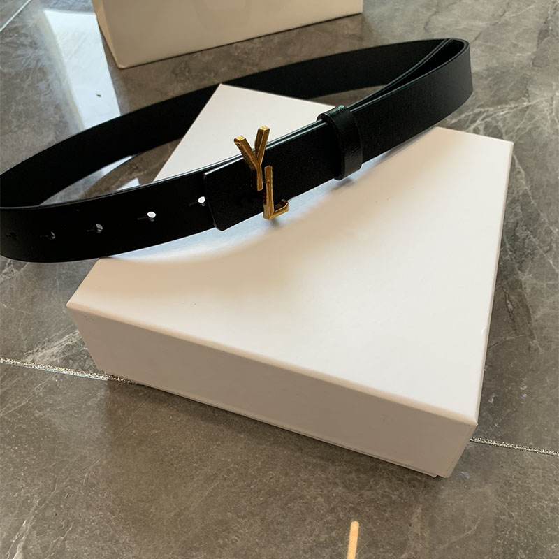 

womens Belts Designer Belt waistband buckle trend casual smooth gold popular luxury leather for lady girdle tiuso, Width2.8cm