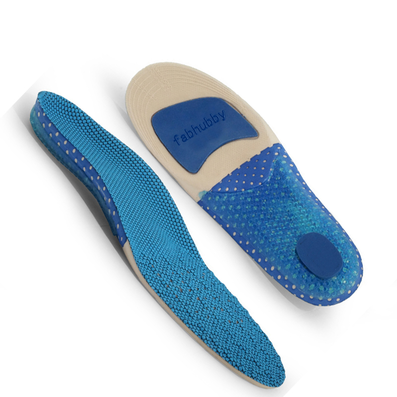 

fabhubby Insoles, men's and women's sports, mountaineering, running, basketball, football insoles, high elastic cushioning, shock