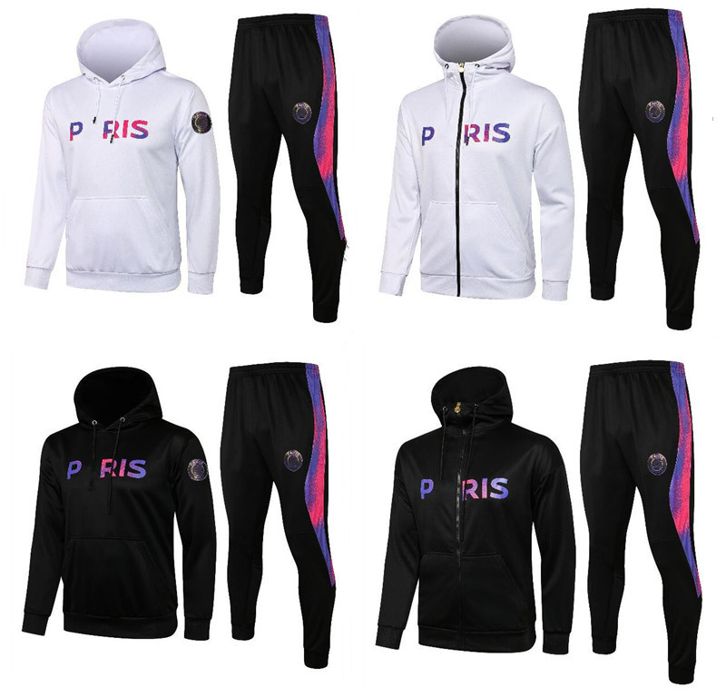 

yellow hoodie Survetement 2020/21-22 chandal futbol MBAPPE football jacket fleece 20/21 soccer TRACKSUIT