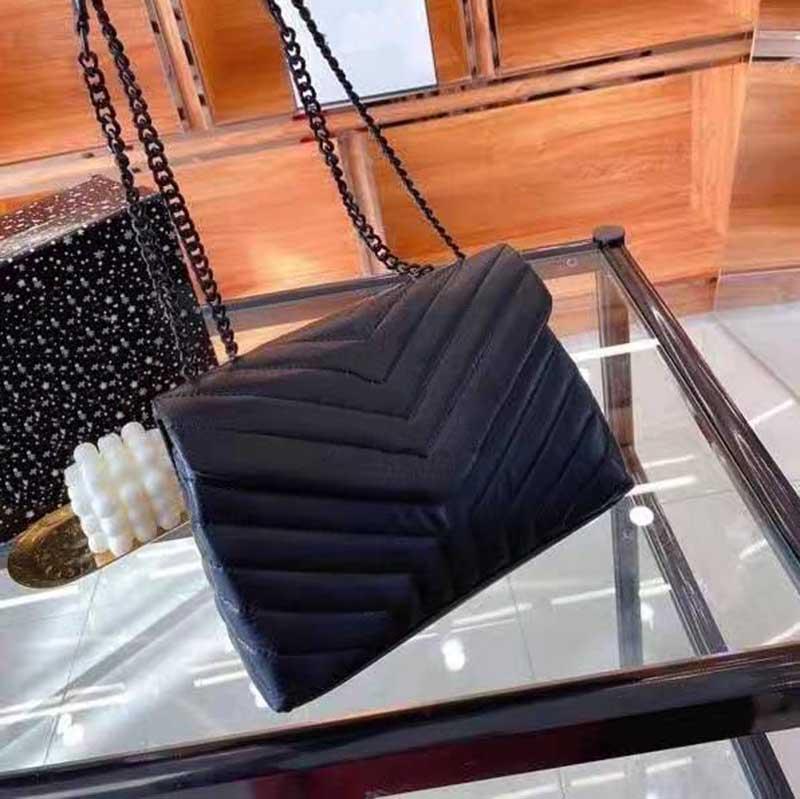 

2021 designer brand Bacchus bag ladies caviar leather crossbody classic chain premium wallet two colors sending box00