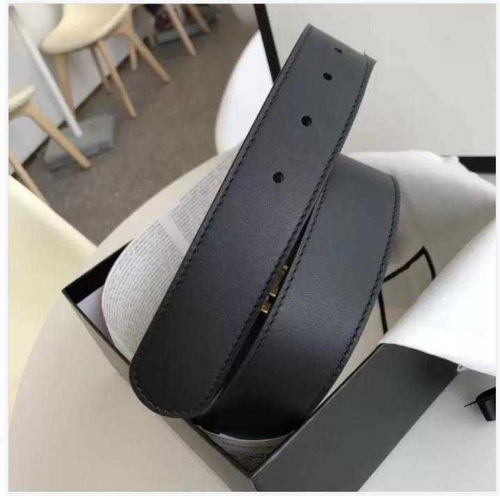 

Men's Women's Fashion Classic Designer Belt Luxury Belt Women's Belt Casual Gold Buckle Letter Smooth Buckle Width 2.0-38mm