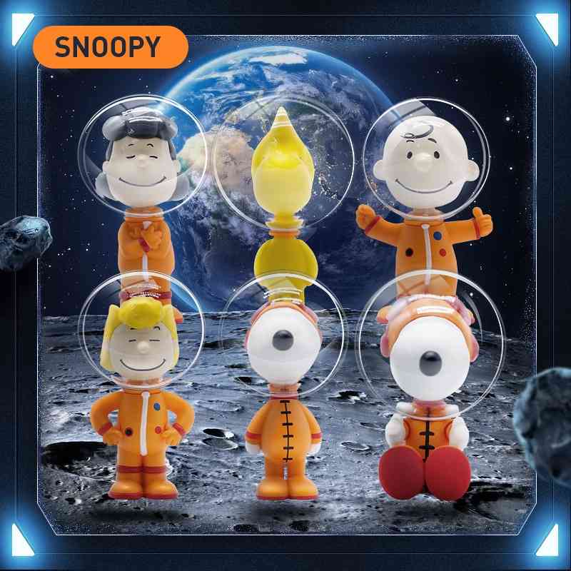 

Genuine Snoopy spaceman series blind box cute doll car tabletop decoration trend