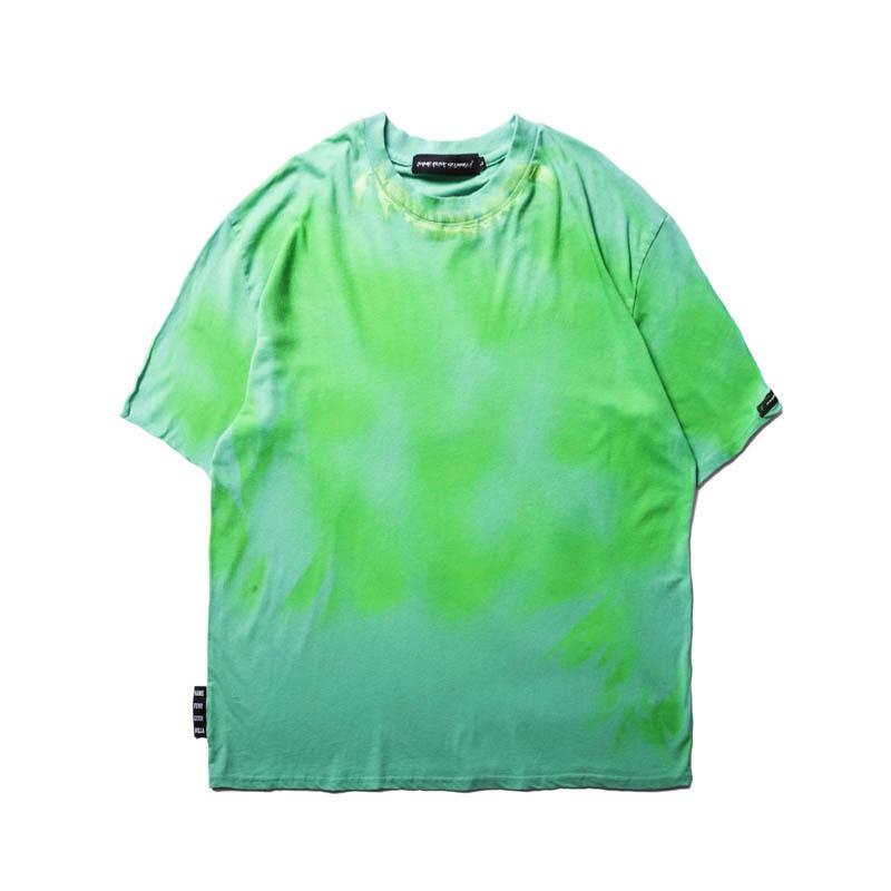 

Fashion Men's T-Shirts Tie Dyed Oversized Hip Hop Streetwear Men Harajuku Cotton Loose Tees Summer Women Baggy Vintage Tops, Purple