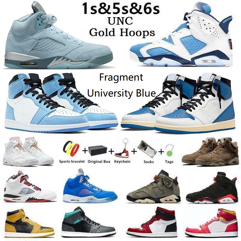 

Jumpman 5 Bluebird mens basketball shoes 6s Gold Hoops 1s Court purple University Blue Fragment 5s Quai 54 6 UNC Electric Green men women sports sneakers With box, Pay for box