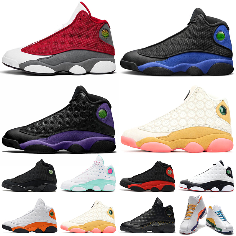 

Jumpman 13s Men Basketball Shoes air jorden 13 Hyper Royal Court Purple Gold Glitter Red Flint Women Mens Trainers Outdoor Sports Sneakers, 13s 36-47 sngl day love and respect