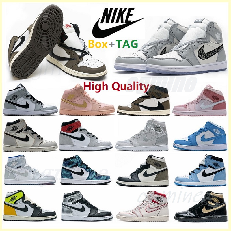 

silver toe 1 1s mens womens basketball shoes dark mocha shadow UNC university royal blue light smoke grey sports sneakers #UEUY#, I need look other product