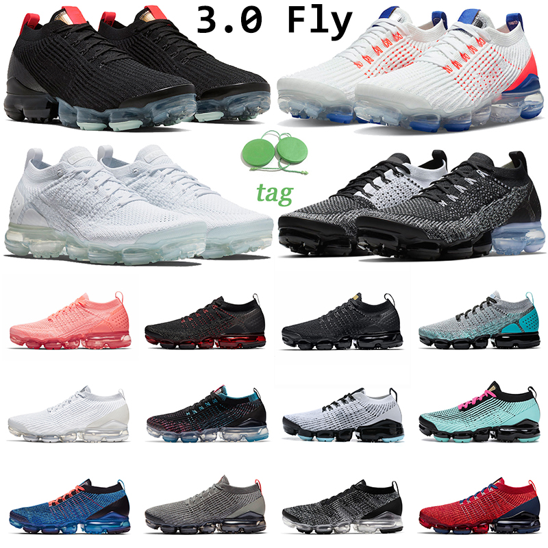 

vapor 3.0 max Running Shoes Fly Knit Men White Black Snakeskin Pure Platinum South Beach Vast Grey Crimson Laser Orange FlyKnit Mens Women Trainers Sports Sneakers, 3.0 36-40 laser orange