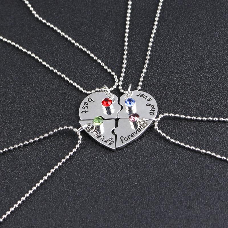 

Pendant Necklaces Good Friend Friends Forever Love Splicing Necklace