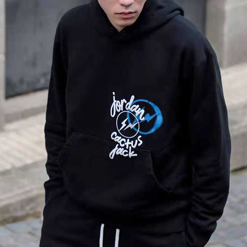 

Travis Scott x AJ x fragment Fujiwara co printed sweater dj0616-010