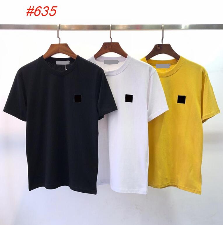 

Top designed Summer Fashion Classic T-shirt Round Neck 3 color Casual Men's short-sleeved Tee shirts -2XL #635, Black