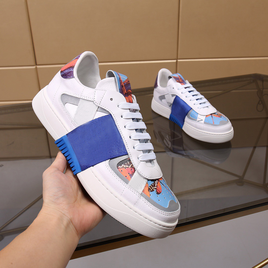 Mode hommes femmes baskets chaussures décontractées haute qualité patchwork tendance punk rivet bas en cuir skateboard robe chaussure
