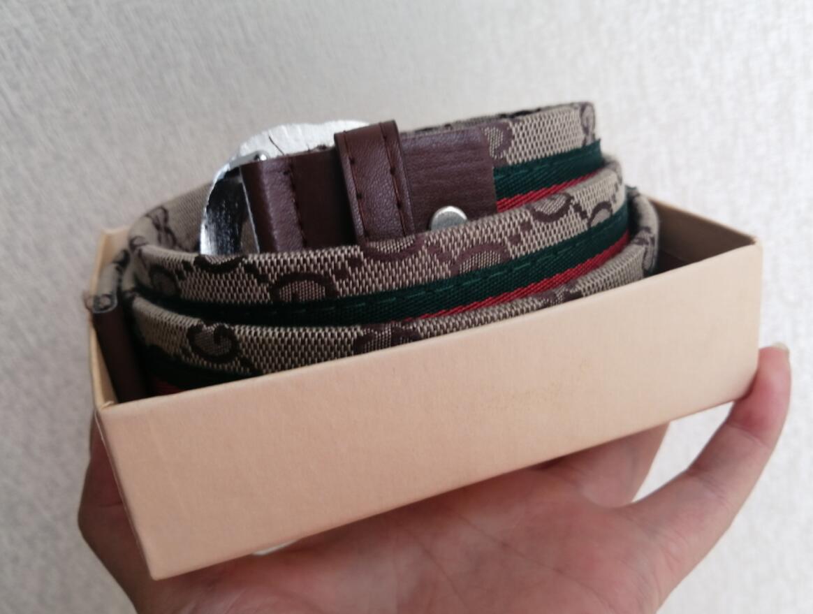 

fashion brand designer belt for men and women high quality big button checked leather belts, White