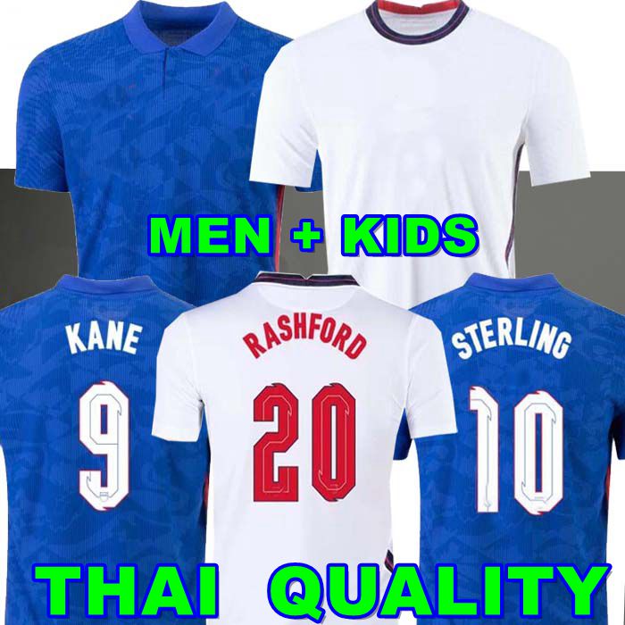 

ENGLAND soccer jersey 2020 2021 KANE FODEN STERLING MOUNT RASHFORD SANCHO HENDERSON BARKLEY MAGUIRE LINGARD 20 22 national football shirts men + kids kit uniforms, 06/07 home patch long