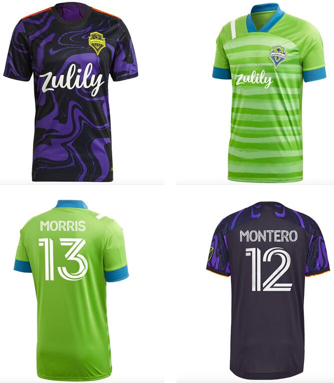 

2021 2022 Messi Seattle Sounders FC home away soccer Jerseys MLS 21 22 RUIDIAZ MORRIS DEMPSEY TORRES Football Shirts ROLDAN MONTERO LODEIRO