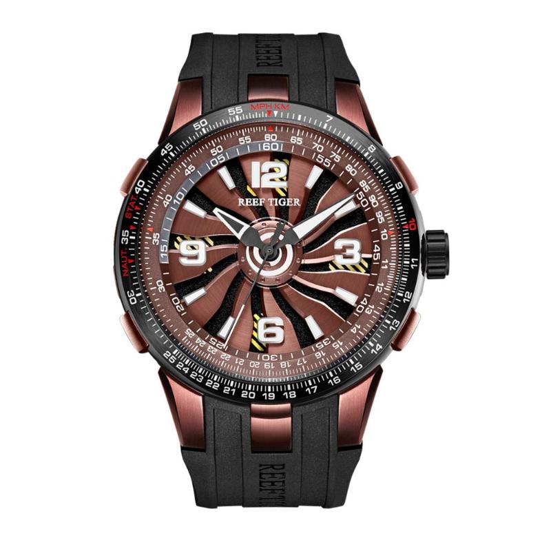 Wristwatches Mens Watches Top ,men Automatic Watch Reef Tiger Man Sport Mechanical Wristwatch Waterproof Clock Switzerland Montr-image-703675698