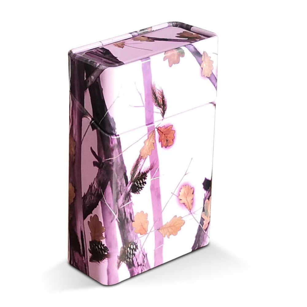 

Cigarette case Tinplate rectangular package iron 20 pieces flip top cigarette case