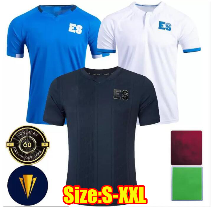 

2021 2022 El Salvador soccer jerseys home away third 21 22 Alex Roldán Darwin Cerén Eriq Zavaleta Amando Moreno Narciso Orellana national team football shirts, Third +patch