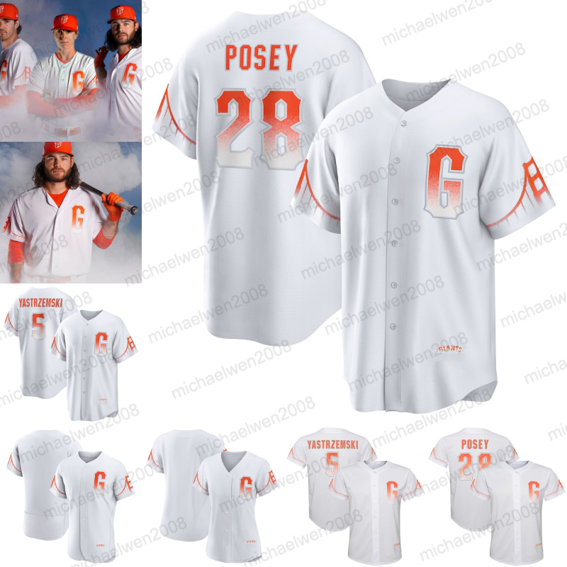 

Buster Posey San Francisco 2021 City Connect Jersey 5 Mike Yastrzemski 35 Crawford Steven Duggar Jarlin Garcia Alex Wood Darin Ruf LaMonte Wade Jr 22 Will Clark, 2021 city connect jersey cool base