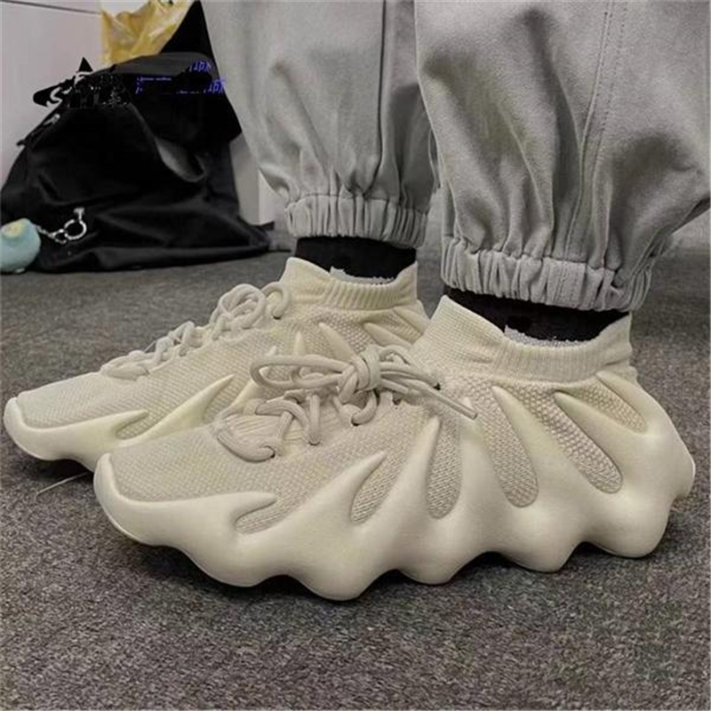 

2021 Top Quality 450 cloud white cream black Mens Womens Running Shoes V2 Israfil Men Asriel Static Reflective sneakers with Box, Extra lace