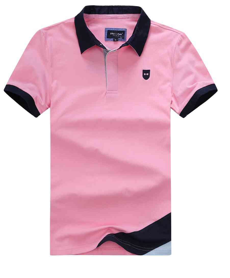 

Polo Eden-park Classic Polos Summer Homme Embroidery Stretch Cotton Top Quality Plus Size 3xl Eden/park Men's, White;black
