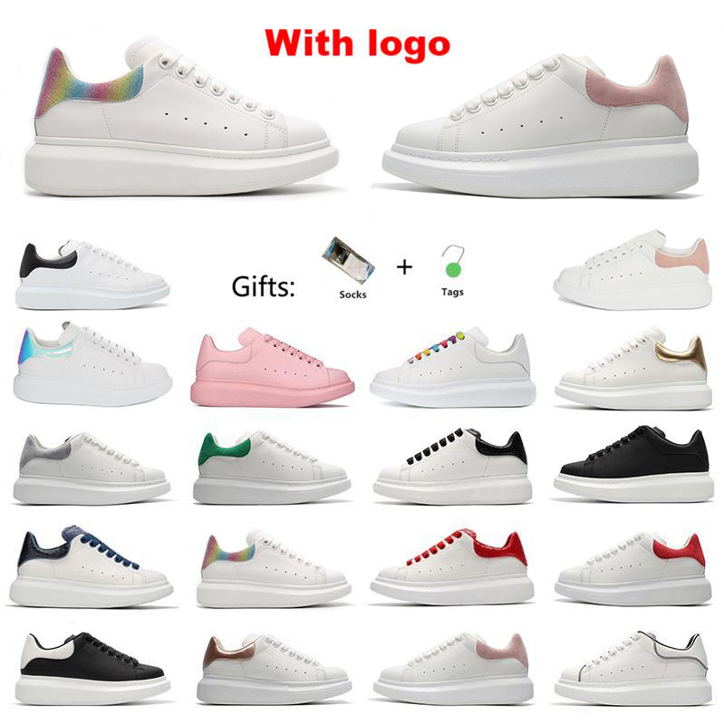 

2022 new Fashion Men Shoe Designer Women Leather Lace Up Platform Oversized Sole Sneakers White Black mens womens Luxury velvet suede Casual Shoes 35-46 With logo, Dark khaki
