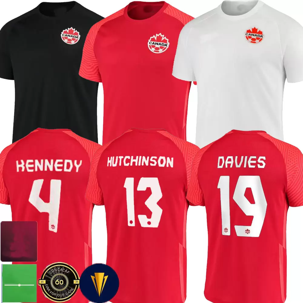 

21 22 Canada Soccer Jerseys national team Home third 2021 DAVIES DAVID LARIN CAVALLINI LARYEA EVSTAQUIO HUTCHINSON KENNEDY MILLAR 2022 Men Tops football shirts