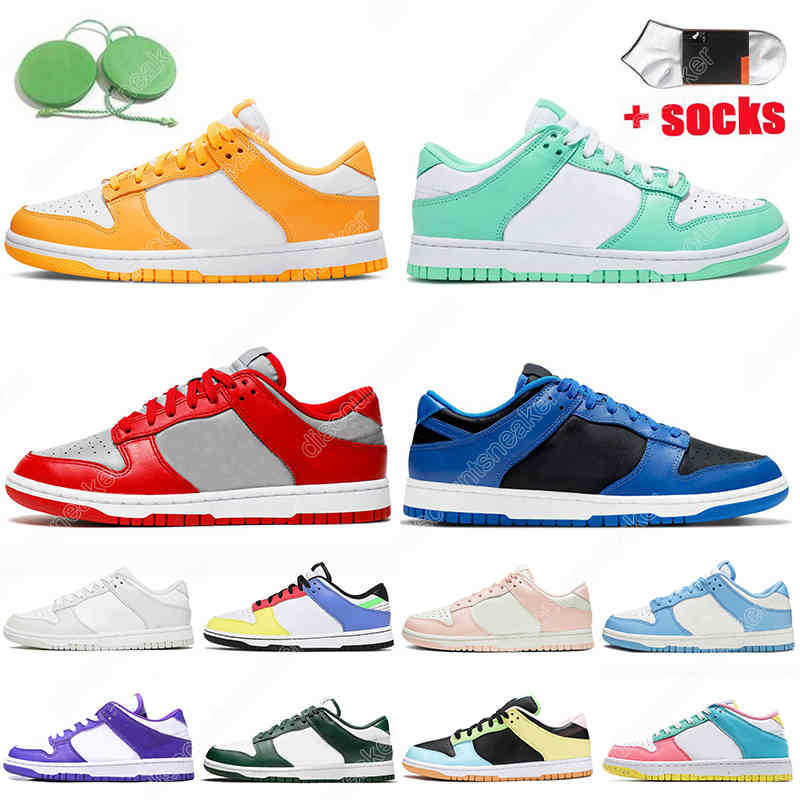 

36-45 Wholesale Running Shoes Low Pro Skateboard Sneakers Laser Orange Green UNLV Hyper Cobalt Coast Trainers White, #12 green strike